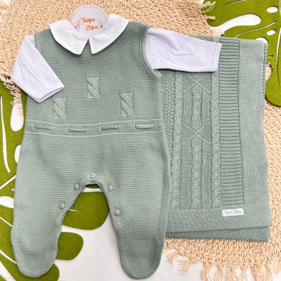  Saída de Maternidade Henry - Verde